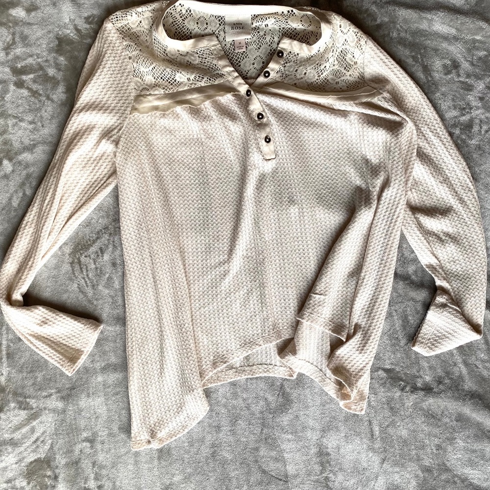 Knox Rose Lace Tunic Size M